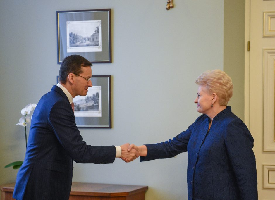 D. Grybauskaitė: Lietuva ir Lenkija kartu sieks ES paramos