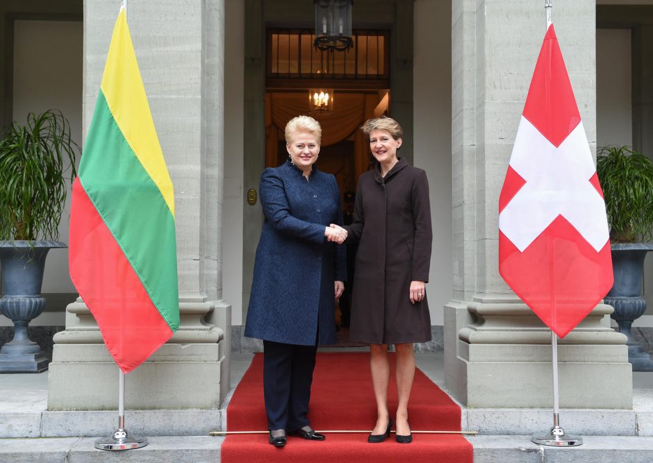 Prezidentės vizitas Šveicarijoje