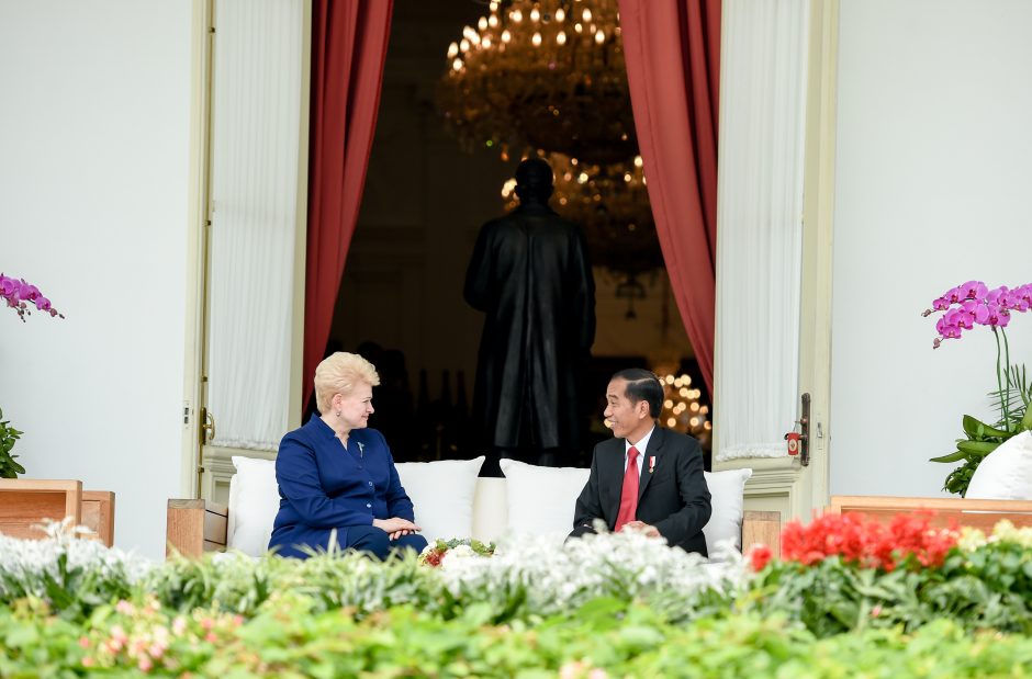 D. Grybauskaitės vizitas Indonezijoje