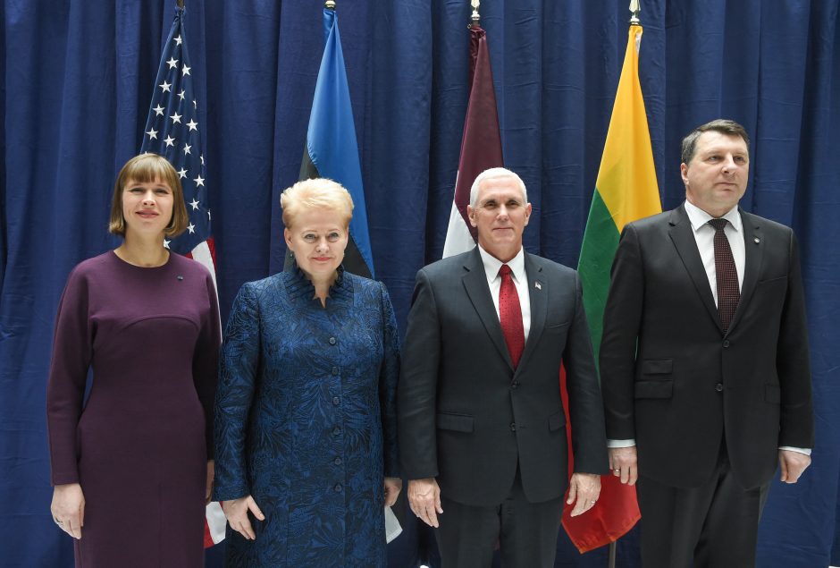 JAV patvirtino įsipareigojimą Baltijos šalių saugumui