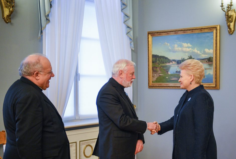Prezidentė: popiežiaus vizitas – ypatinga šimtmečio dovana Lietuvai