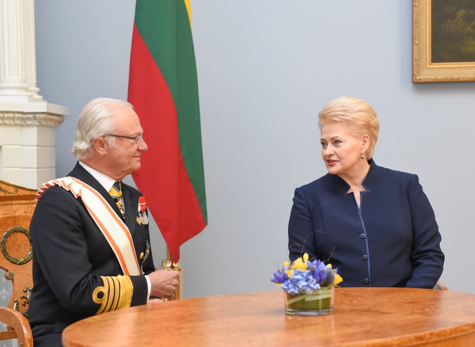 Švedijos karališkosios šeimos vizitas Lietuvoje