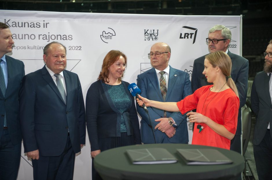 „Kaunas 2022“ ir LRT pasirašė bendradarbiavimo sutartį