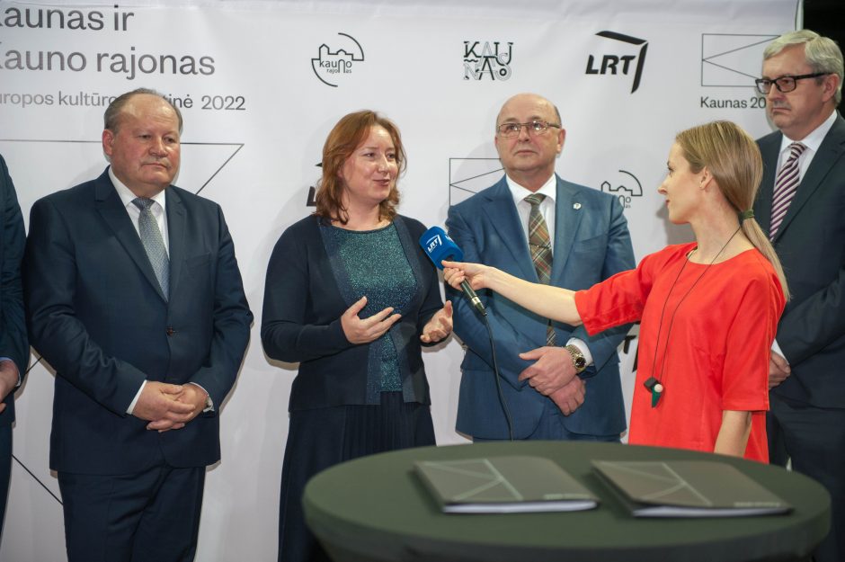 „Kaunas 2022“ ir LRT pasirašė bendradarbiavimo sutartį