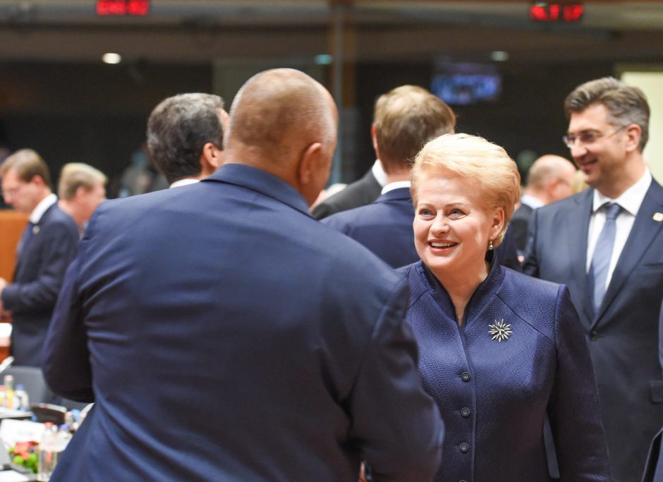 D. Grybauskaitė: dėl Rusijos veiksmų Sirijoje ES – vieninga