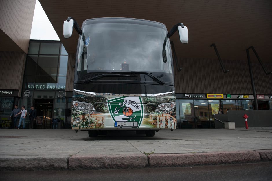 Naujasis ''Žalgirio'' autobusas