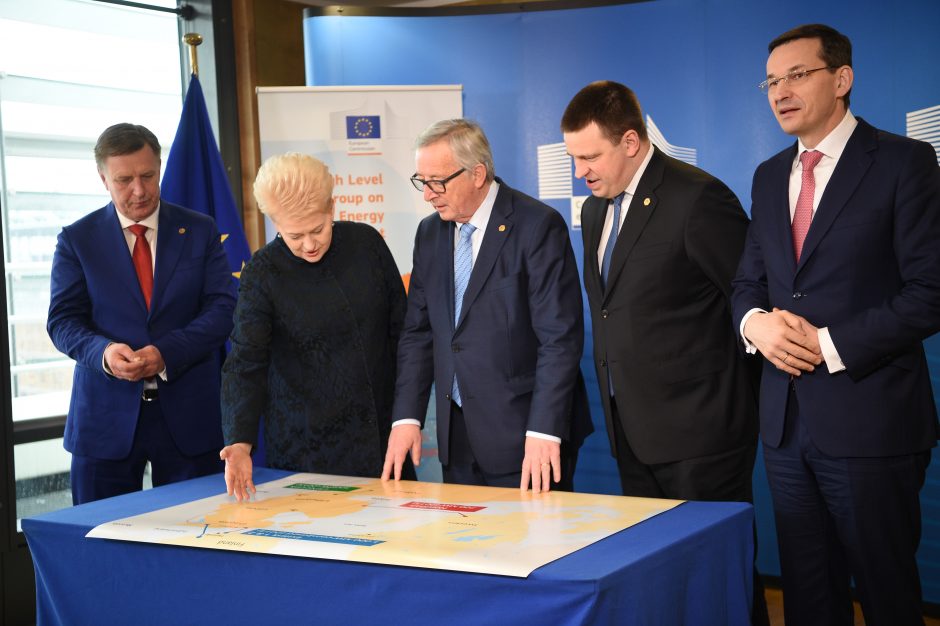 Baltijos šalys ir Lenkija Briuselyje sutarė dėl sinchronizacijos