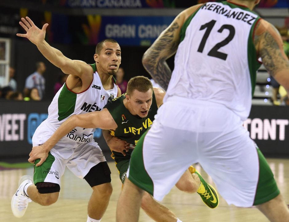 Lietuvos rinktinė pergale pradėjo krepšinio čempionatą Ispanijoje