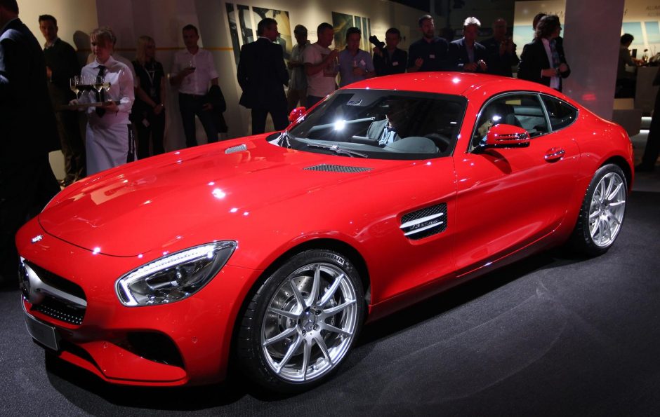 „Mercedes-AMG-GT“ sportinuko pristatymas Vokietijoje