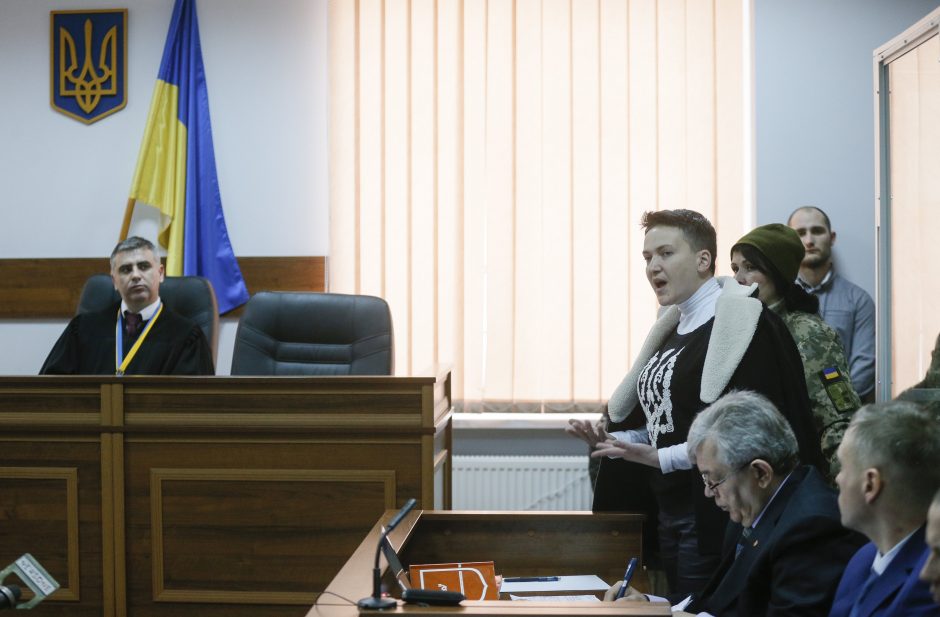 Suimta N. Savčenko pradeda bado streiką