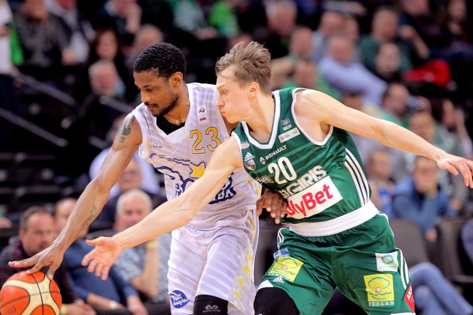 LKL ketvirtfinalis: „Žalgiris“ – „Pieno žvaigždės“ 95:81