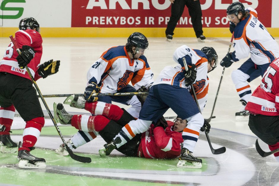 Pasaulio ledo ritulio čempionatas: Lietuva – Nyderlandai