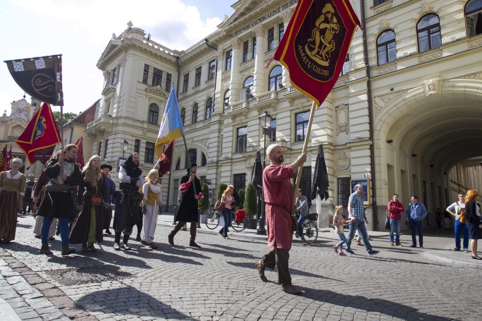 Vilniuje šurmuliuoja Šv. Baltramiejaus amatų mugė