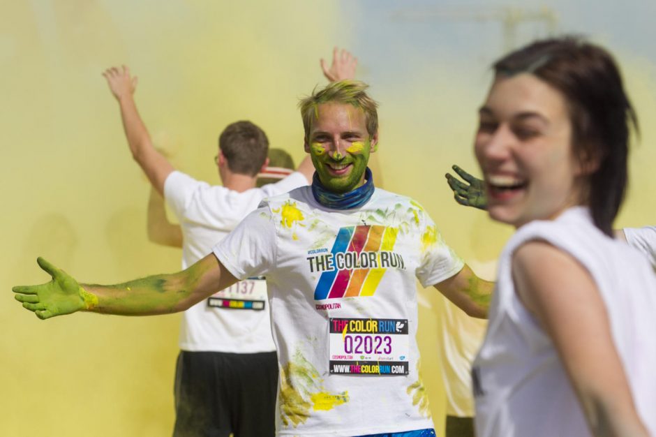 Vilniuje vyko spalvotas 5 kilometrų bėgimas