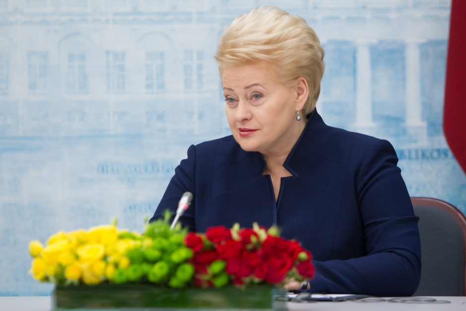 D. Grybauskaitė: „Rail Balticai“ daugiausia problemų kuria Lietuva