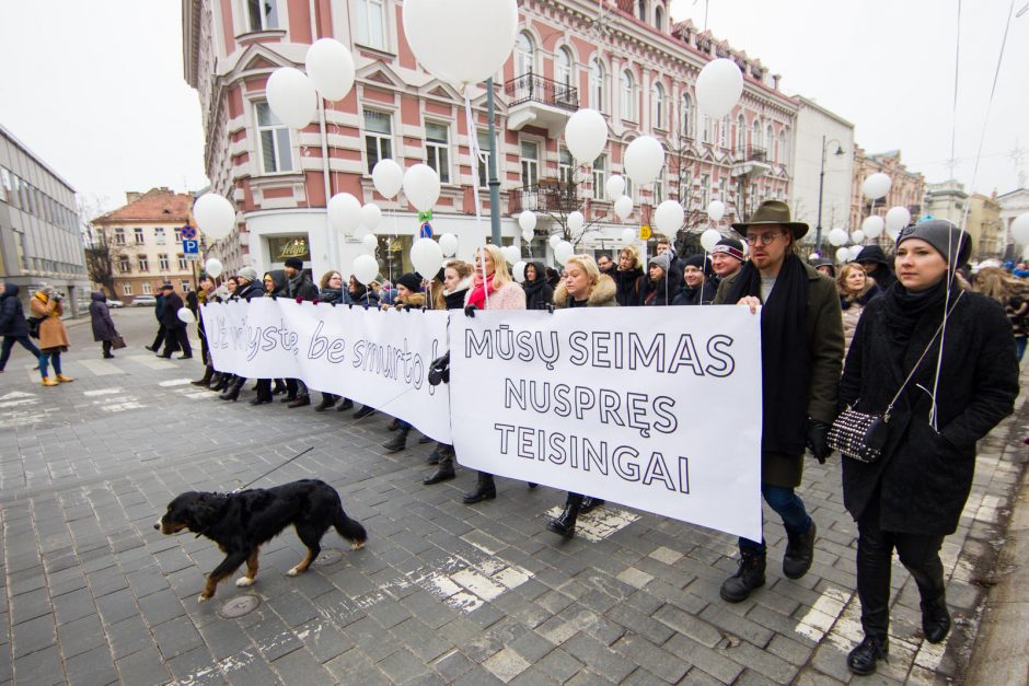 Vilniuje vyko eitynės „Už vaikystę be smurto“