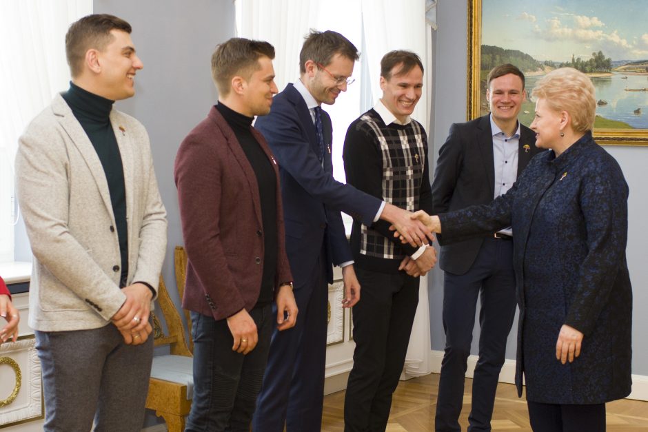 Su kompanijos „Už saugią Lietuvą“ ambasadoriais aptarė nuveiktus darbus
