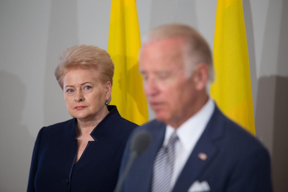 D. Grybauskaitė: tikime JAV, o ne konkrečia administracija
