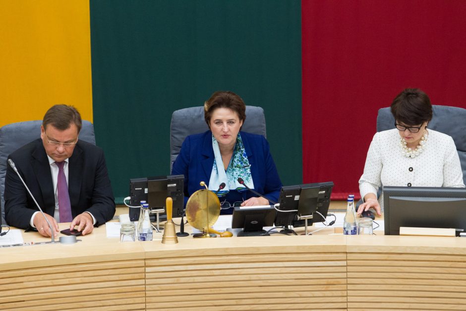 Seimas pradėjo rudens sesiją