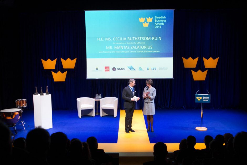 Švedijos verslo apdovanojimų ceremonija