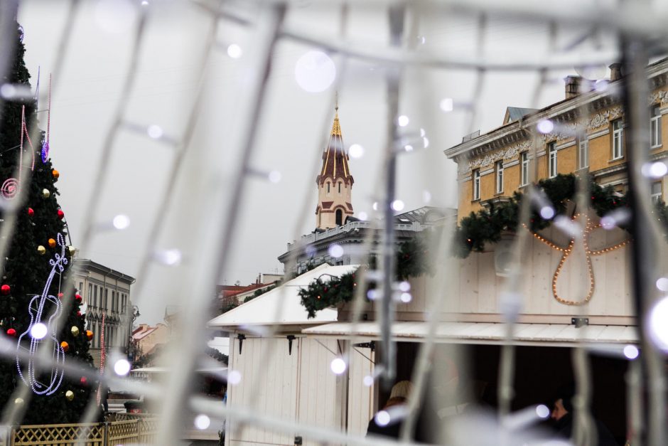 Visų jau laukia Kalėdinis miestelis sostinės Rotušės aikštėje