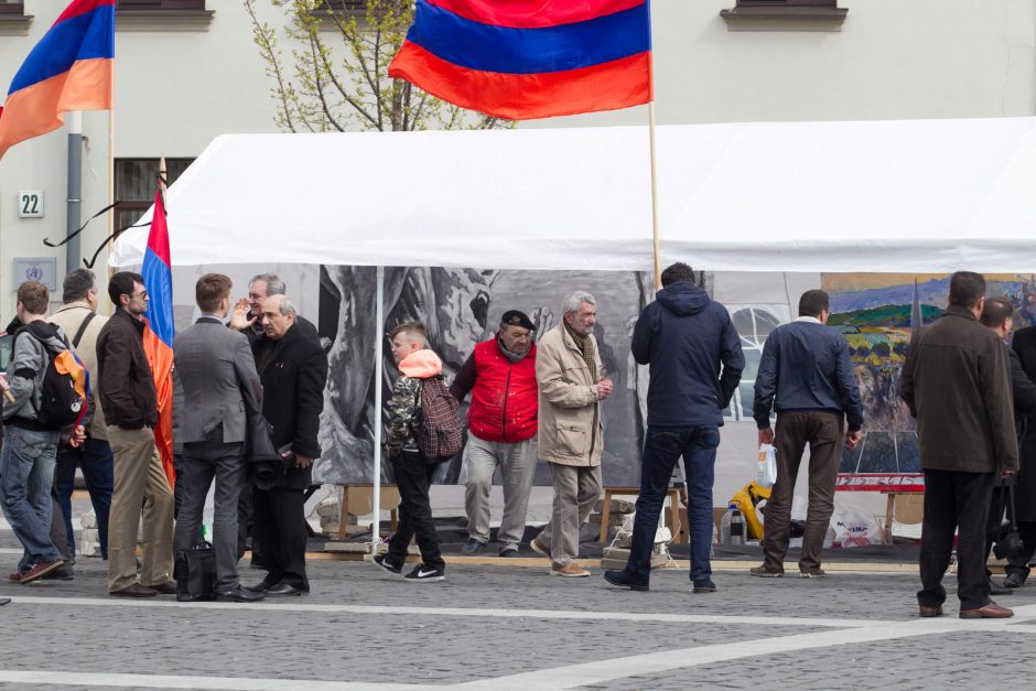 Vilniuje paminėtos armėnų genocido šimtosios metinės