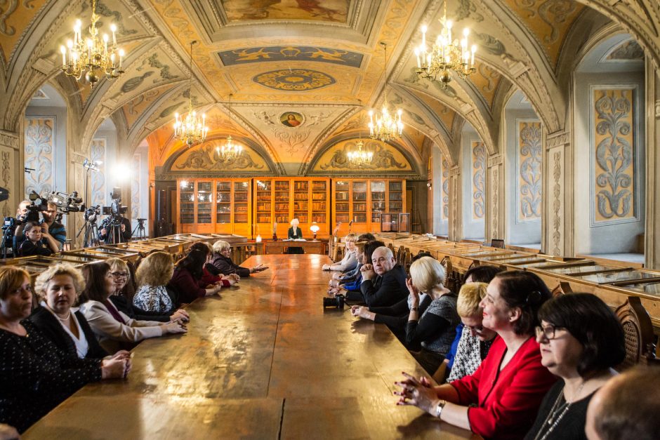 Vilniaus universitete paskelbti Bibliotekų metai
