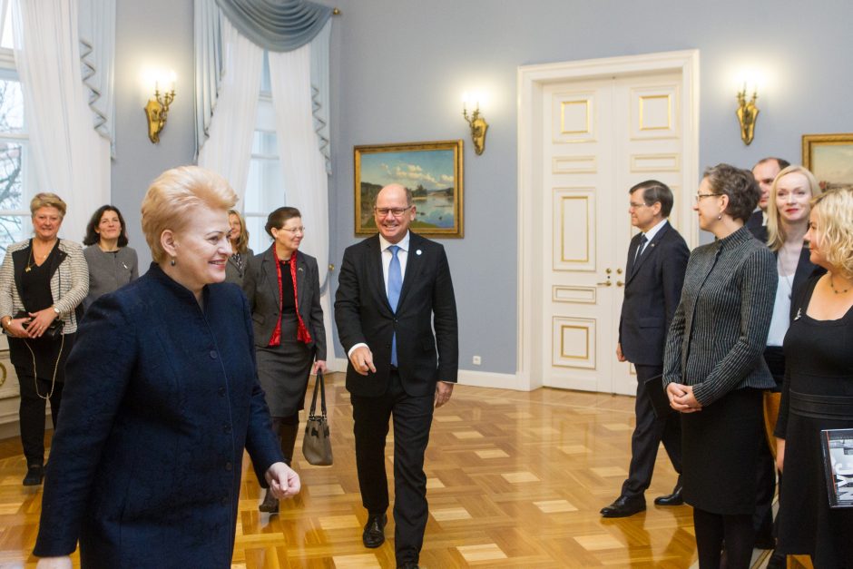 D. Grybauskaitė: regiono saugumas – bendras Lietuvos ir Švedijos interesas