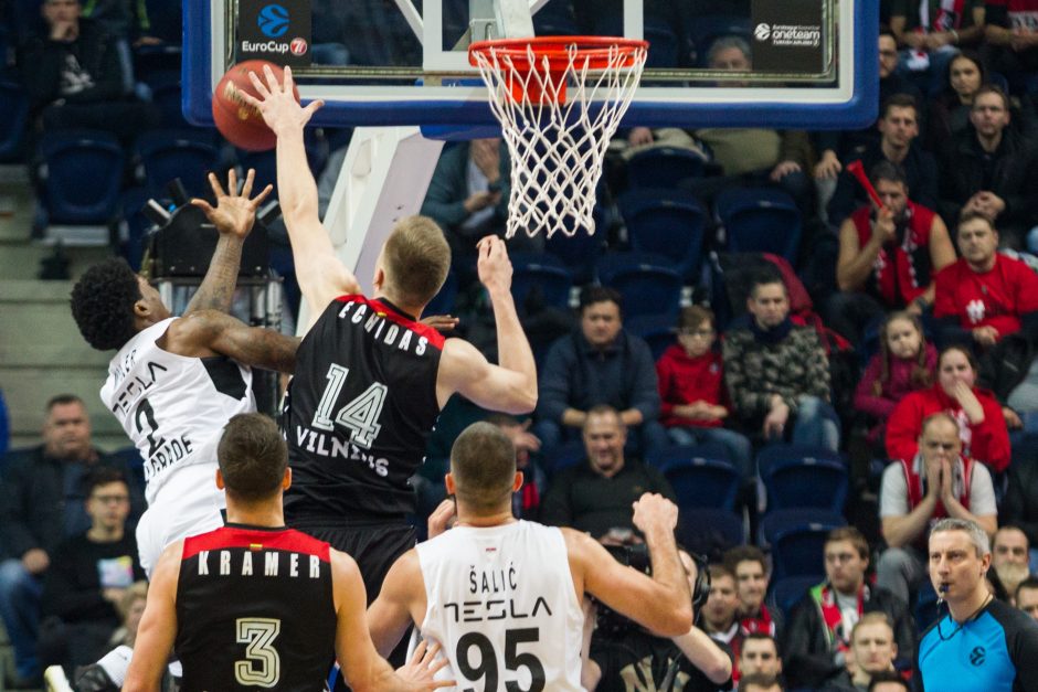 „Lietuvos ryto“ krepšininkai antrą kartą nugalėjo „Partizan NIS“ komandą