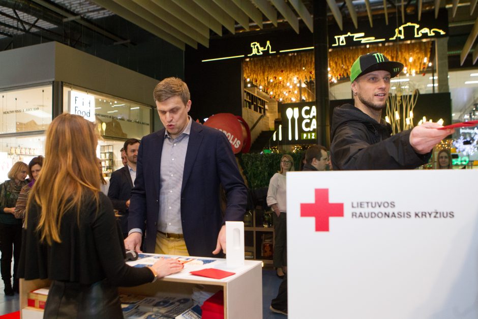 Raudonojo Kryžiaus „Vilties“ parduotuvės atidarymas