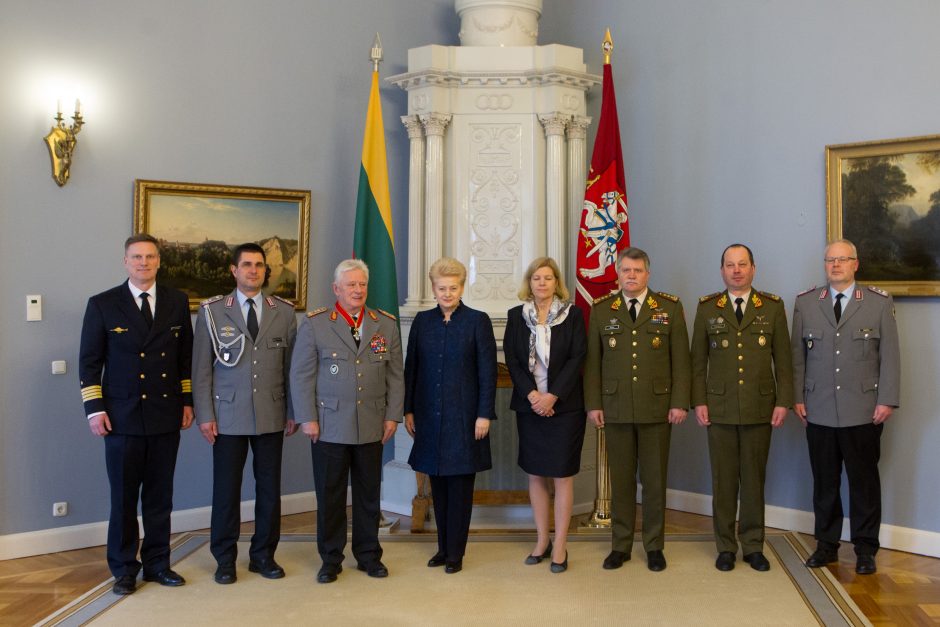 Vokietijos kariuomenės vadui – Lietuvos apdovanojimas
