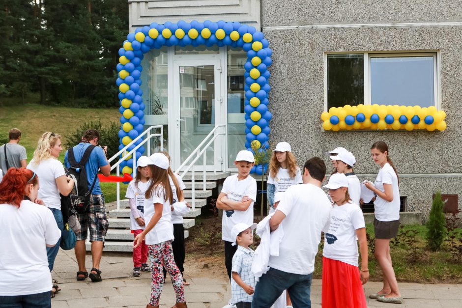 Fabijoniškėse duris atvėrė atnaujintas vaikų dienos centras