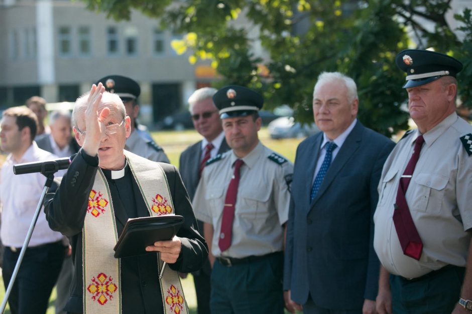 Iškilminga naujo Vilniaus policijos komisariato atidarymo ceremonija