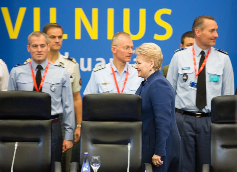 Prezidentė ragina NATO veikti greitai