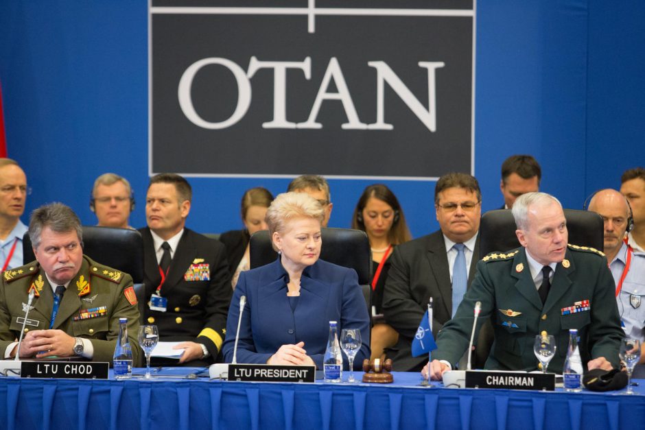 Prezidentė ragina NATO veikti greitai