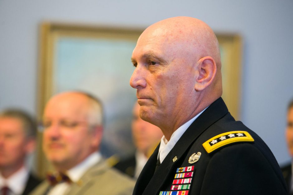 JAV generolas: pratybos Baltijos regione stiprės