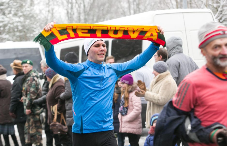 J. Olekas: bėgimas parodė, kad Lietuva prisimena laisvės gynėjus