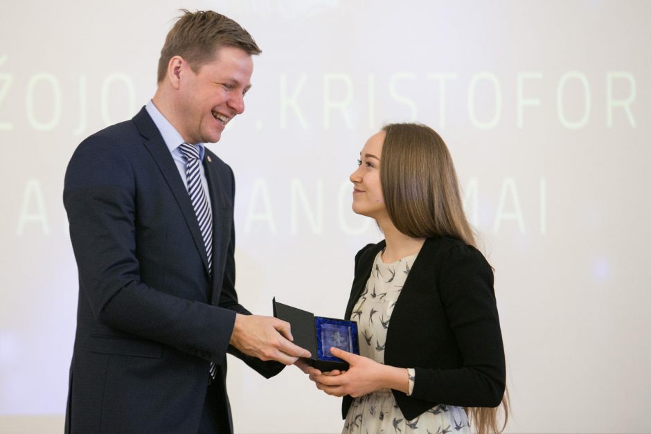 Vilniuje pirmąkart vyko Mažųjų Šv. Kristoforų įteikimo ceremonija