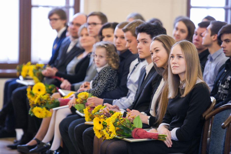 Vilniuje pirmąkart vyko Mažųjų Šv. Kristoforų įteikimo ceremonija