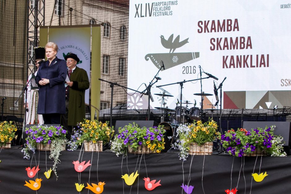 Vilniuje prasidėjo folkloro festivalis „Skamba skamba kankliai“