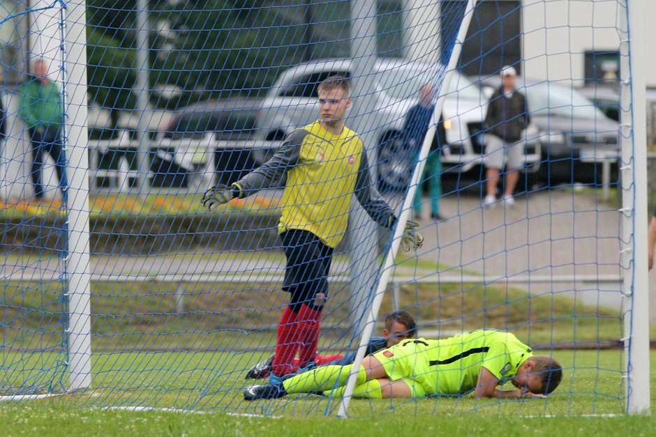 Kauno stadione lijo įvarčiais