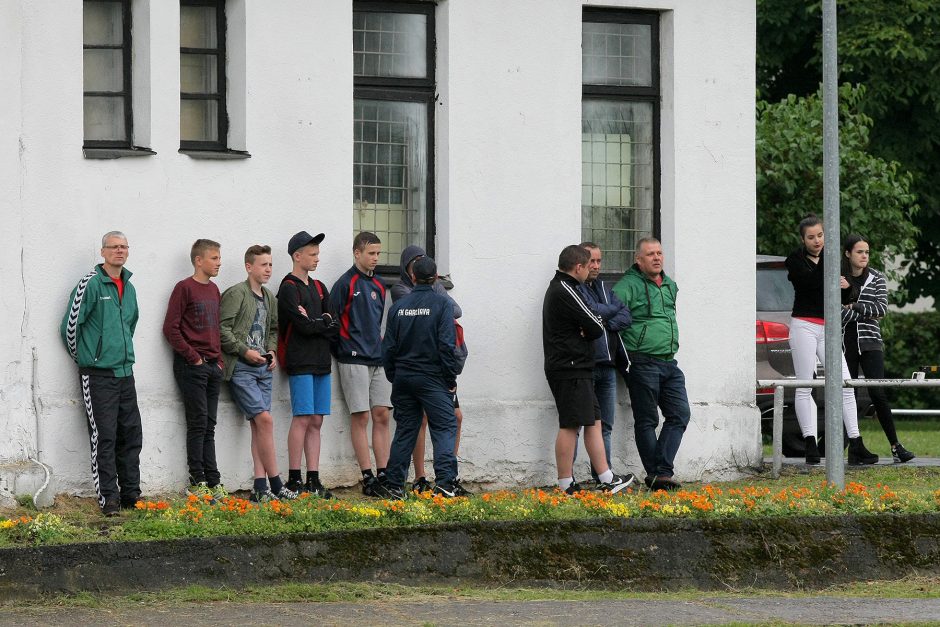 Kauno stadione lijo įvarčiais