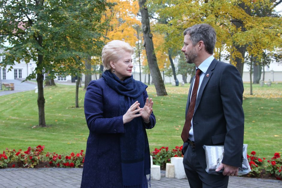 D. Grybauskaitė Danijos princą vaišino Rusijoje uždraustu lietuvišku sūriu