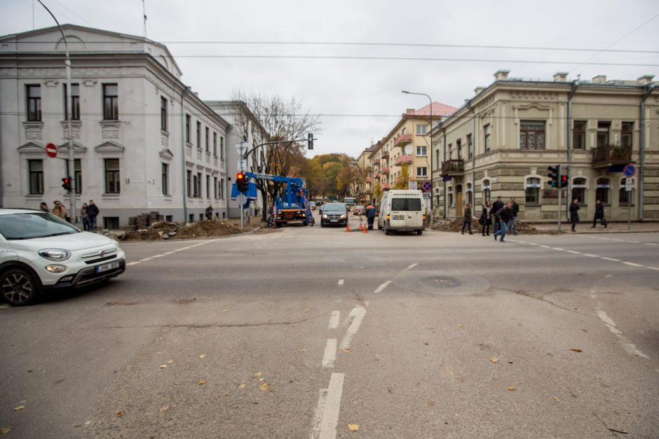 Centrinės gatvės išraustos: kada baigsis remontas?