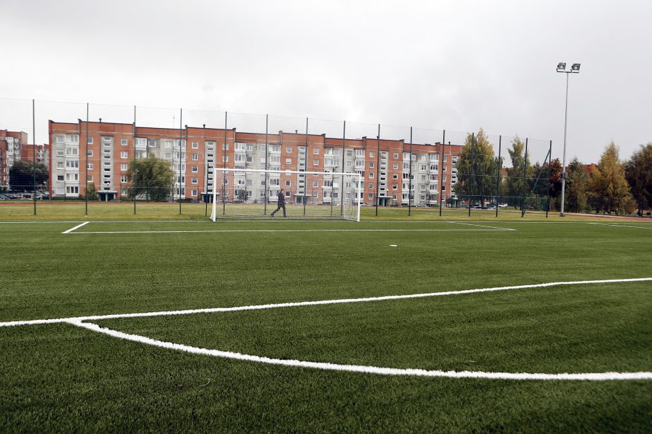 Uostamiestyje atnaujins mokyklų stadionus