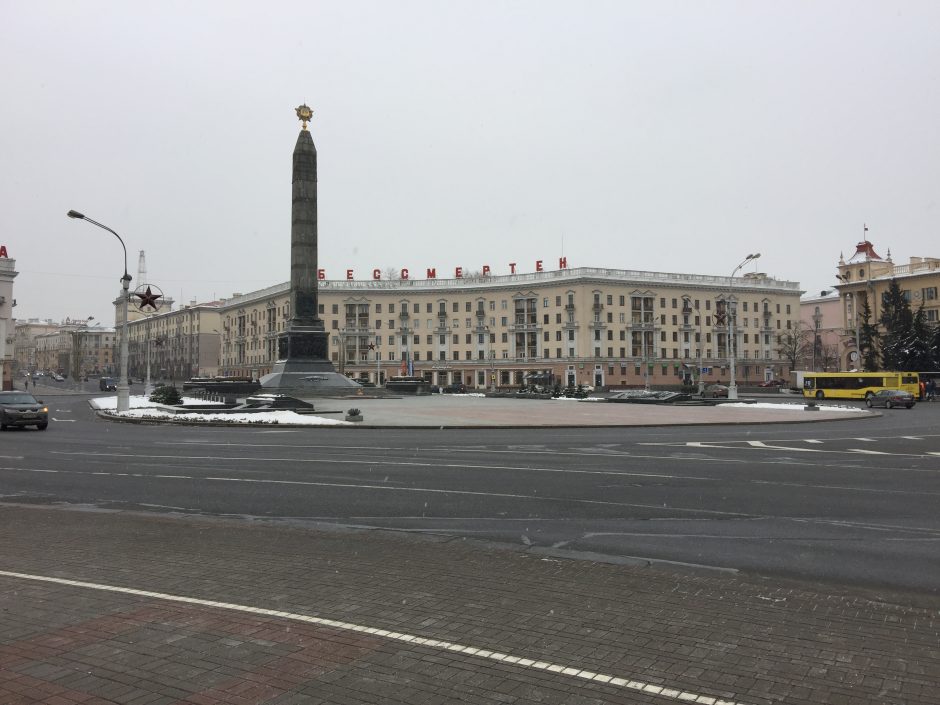 Baltarusijos sostinė: ir sovietinė, ir vakarietiška