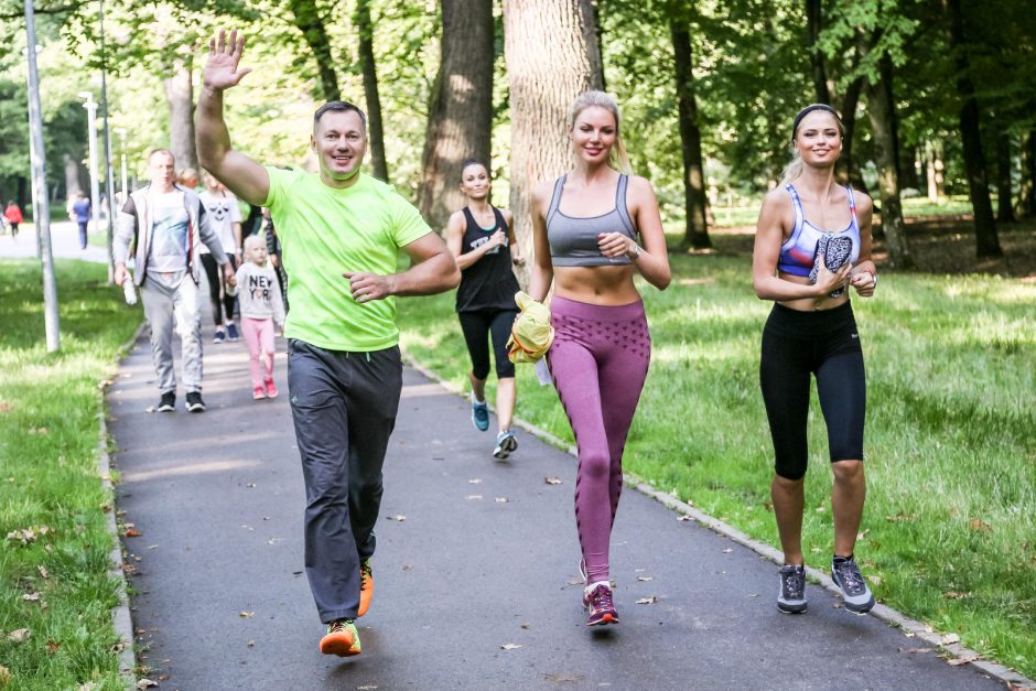 Lietuvos žvaigždės liejo prakaitą I. Juodeškienės treniruotėje