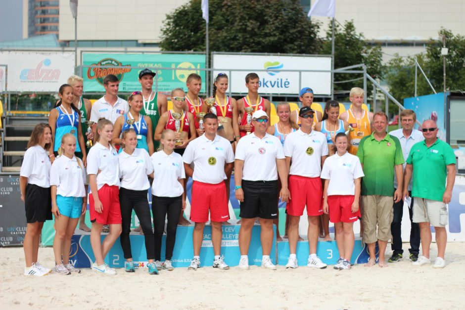 Jaunųjų paplūdimio tinklininkų čempionatas