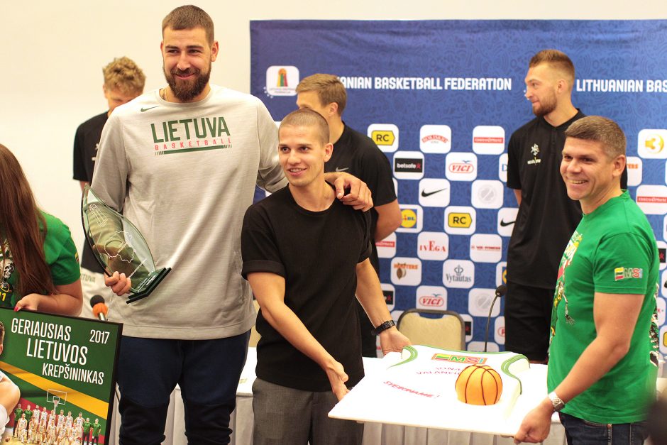 Lietuvos krepšinio rinktinės spaudos konferencija