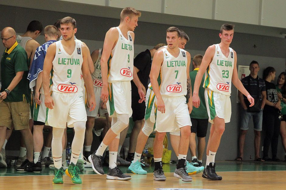 Krepšinio kontrolinės Lietuva U20 – Ukraina U20 82:76